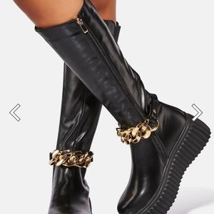 DollKills Platform Boots